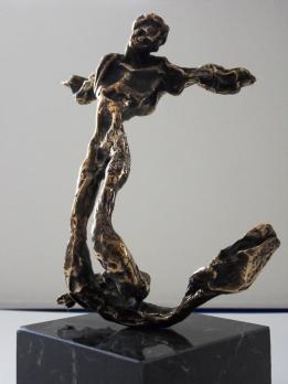Salvador DALI - Triton ailé, Sculpture originale signée 2