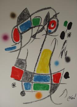 Joan MIRÓ - Maravillas 1, 1975, Lithographie originale 2