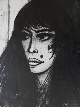 Bernard BUFFET - Carmen, Lithographie signée dans la planche 2