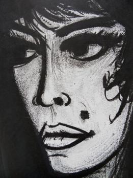 Bernard BUFFET - Carmen, Lithographie signée dans la planche 2