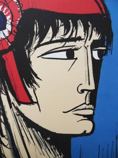 Bernard BUFFET - Marianne, Lithographie signée dans la planche 2
