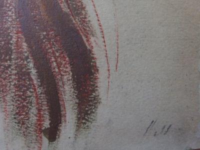 Paul César HELLEU - Femme rousse, Lithographie 2