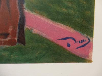 André DERAIN - London - Hyde Park, 1906, signed lithograph 2