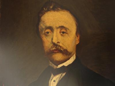 Adolphe MONTICELLI (d’après) : Portrait d’homme - Lithographie signée 2