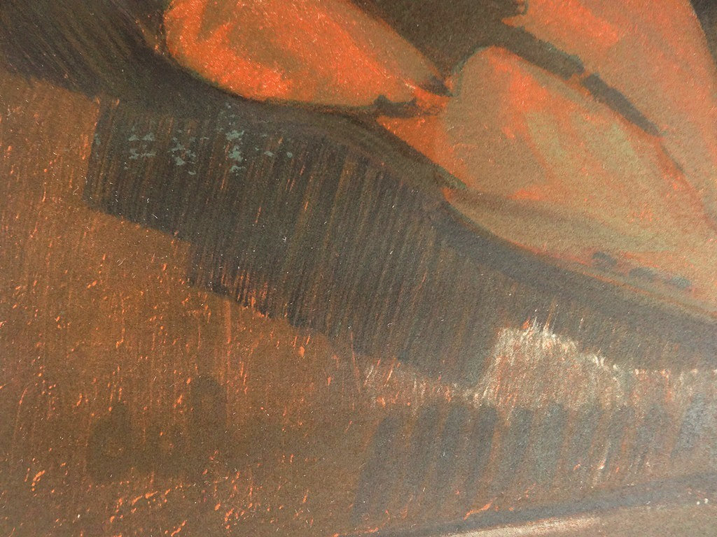 Charles DUFRESNE Récolte d'automne Lithographie signée Art