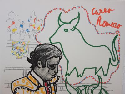 Jean Cocteau: Curro Romero - Signed Lithograph 2