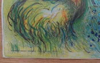 Marc CHAGALL (d’après) - La flute enchantée, Affiche 1973 2