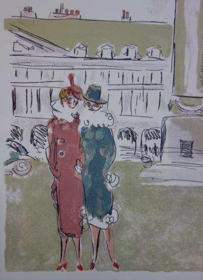 Kees VAN DONGEN - Place Vendôme, Lithographie 2
