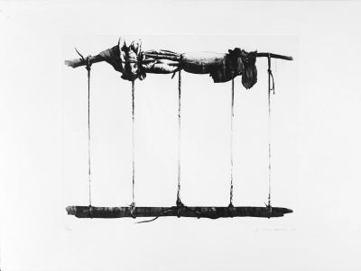 Gérard TITUS-CARMEL - Agrès 3, 1977 - Gravure signée au crayon 2