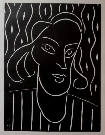 Signed Linocut