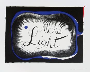 Roland PENROSE - More Light, Lithographie signée 2