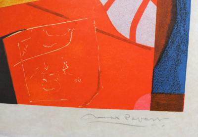 Max PAPART (1911-1994) - Composition, Lithographie signée 2