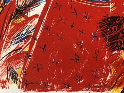 Alecos FASSIANOS - Chemins d’Arménie, 1990 - Lithographie 2