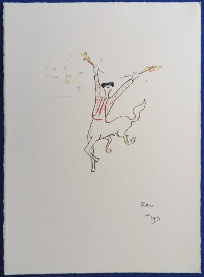 Jean COCTEAU : Le Picador, 1961 - Lithographie Signée 2