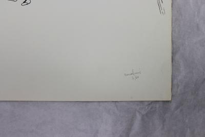 Agostino BONALUMI - Composition, 1970 - Lithographie signée au crayon 2