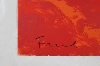 Salvatore FIUME - Abbraccio, 1992 - Sérigraphie signée au crayon 2
