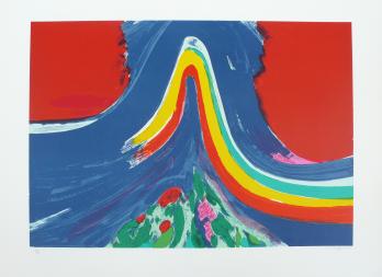 Claude BELLEGARDE - Sans titre, 1991, Lithographie signée et numérotée 2