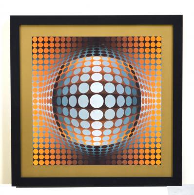 Victor VASARELY - Vega-Zett-2, 1974, Sérigraphie 2