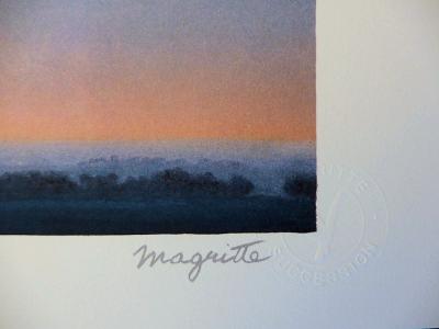 René MAGRITTE - La Bataille de l’Argonne, Lithographie signée 2