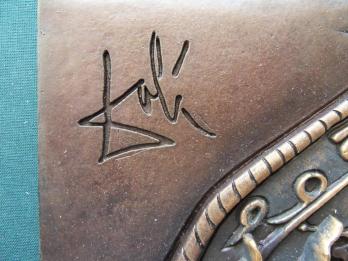 Salvador DALI - Montre molle, Sculpture en bronze signée 2