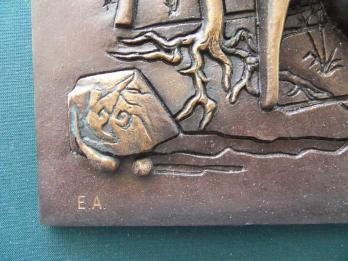 Salvador DALI - Montre molle, Sculpture en bronze signée 2