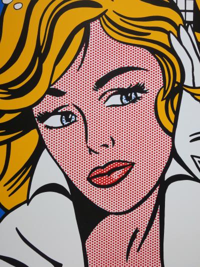 Roy LICHTENSTEIN (1923-1997) d’après - M-Maybe, Silkscreen 2