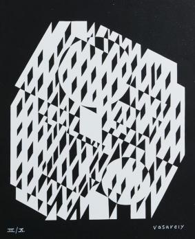 Victor VASARELY (1906-1997) - Nethe, Sérigraphie signée 2