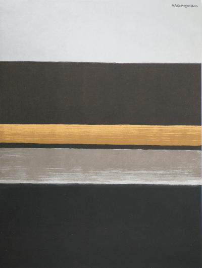 Anna-Eva BERGMAN : Navigation, 1970 - Lithographie originale signée 2