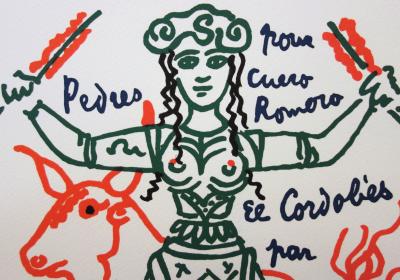 Jean COCTEAU : L’Espagne, 1965 - Lithographie signée 2