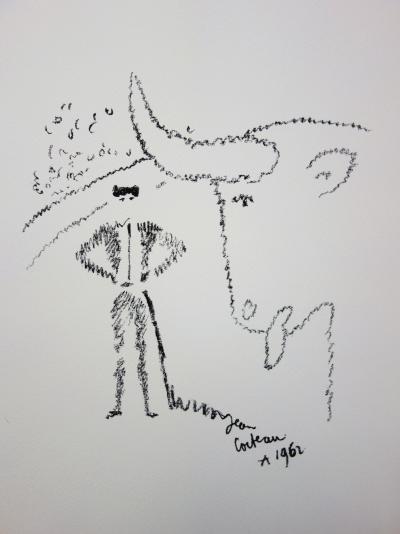 Jean Cocteau: Provocation - Signed Lithograph 2