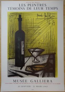 Bernard BUFFET - Le Pain et La Vie, Affiche lithographique signée 2