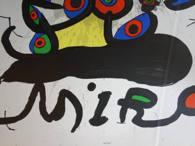 Joan MIRÓ - Dessins, Affiche lithographique signée - 1971 2