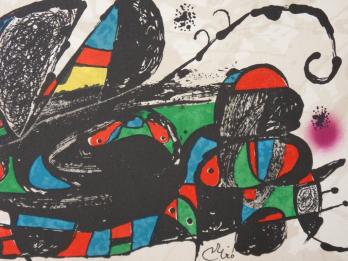 Joan MIRÓ - Escultor-Perse, Lithographie originale signée 2
