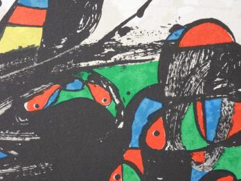 Joan MIRÓ - Escultor-Perse, Lithographie originale signée 2