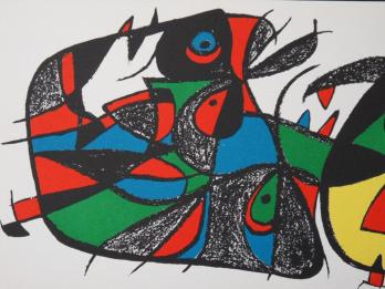Joan MIRÓ - Escultor-Italie, Lithographie 2