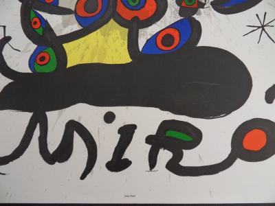 Joan MIRÓ - Dessins, Affiche lithographique signée - 1971 2