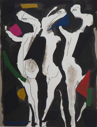 Marino MARINI - Le Sacre du Printemps, 1973 - Lithographie originale 2