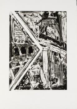 Emilio VEDOVA - Ruptura, 1977 - Gravure signée au crayon 2