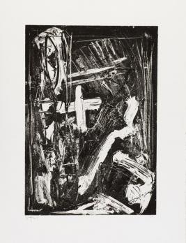 Emilio VEDOVA - Sans titre, 1977, Lithographie signée 2