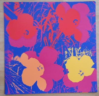 Andy WARHOL (d’après) - Flowers, 10 serigraphies Sunday B Morning 2