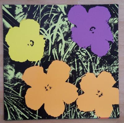 Andy WARHOL (d’après) - Flowers, 10 serigraphies Sunday B Morning 2