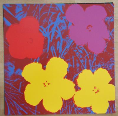 Andy WARHOL (d’après) - Flowers, 10 serigraphies Sunday B Morning 2