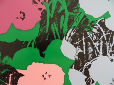 Andy WARHOL (d’après) - Flowers, 10 serigraphies Sunday B Morning 2