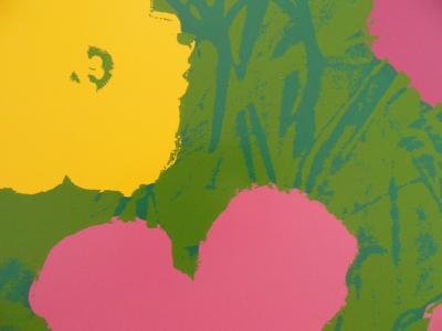 Andy WARHOL (d’après) - Flowers, 10 serigraphies Sunday B Morning 2