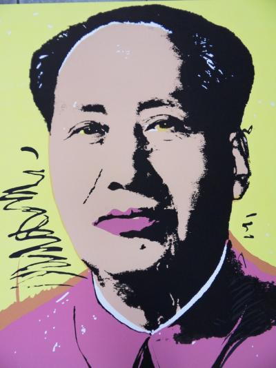 Andy WARHOL (d’après) - Mao, 10 serigraphies Sunday B Morning 2