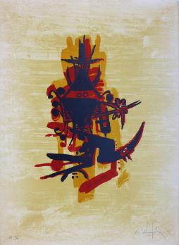 Wifredo LAM - Ensemble de 12 lithographies originales signées au crayon 2