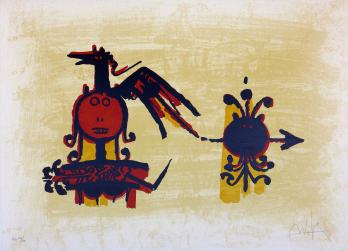 Wifredo LAM - Ensemble de 12 lithographies originales signées au crayon 2