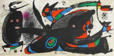 Joan MIRÓ - Miro sculpteur, 1974-75  - Lot de 7 lithographies 2