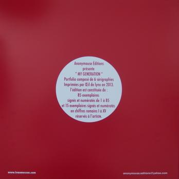 Ivan MESSAC - My Generation, 6 sérigraphies signées 2