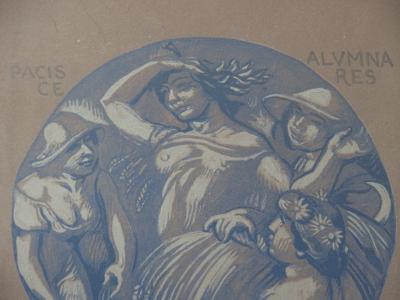 Maurice DENIS - La Paix et Cérès, Gravure originale 2